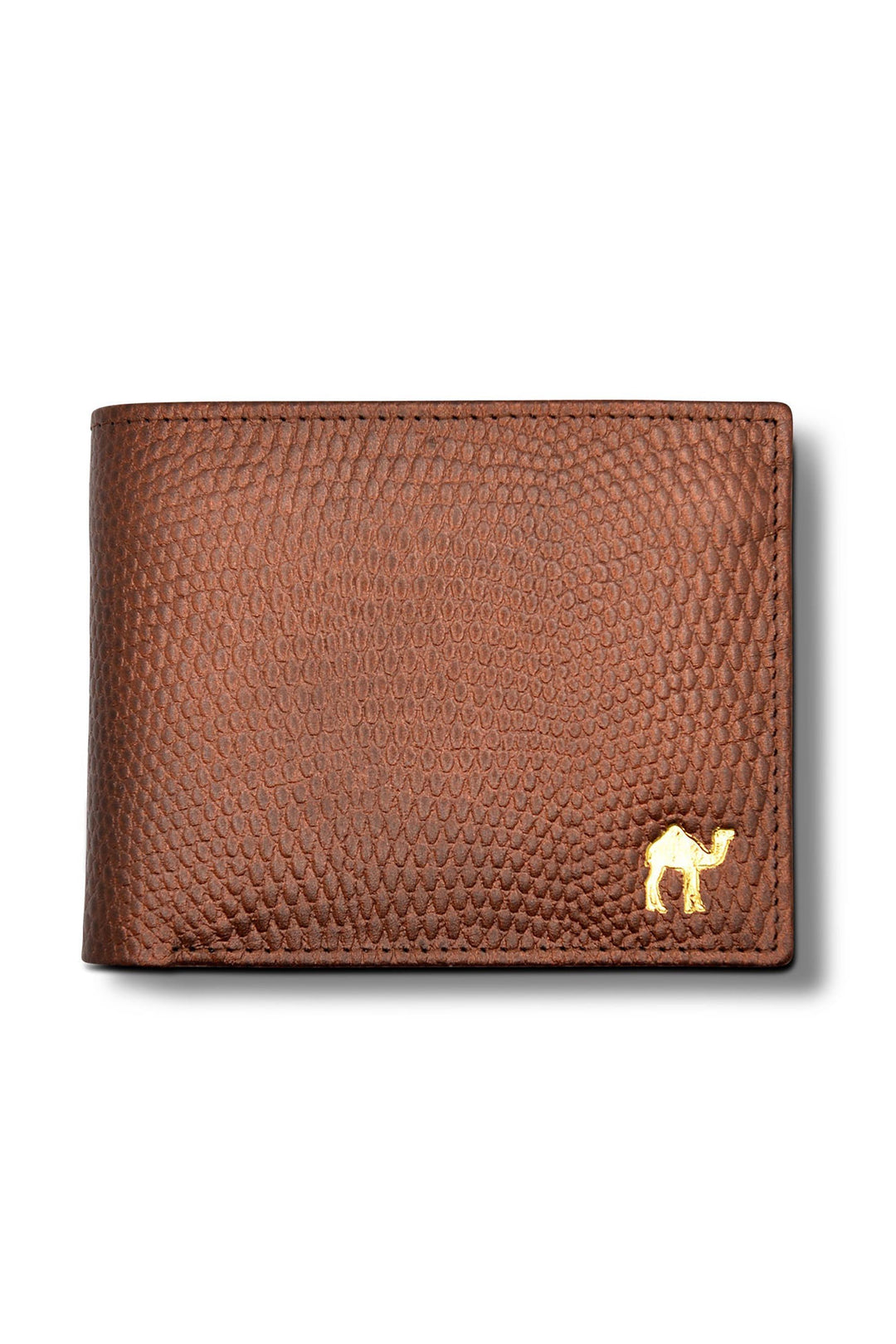 PREMIUM Edition Men's Bi Fold Slim Wallet Copper Tone Genuine Leather RFID Blocking