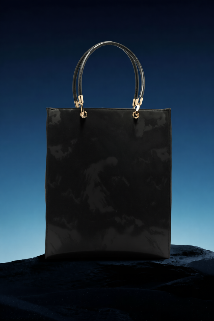 Love & Peace Grand Tote Bag – Black