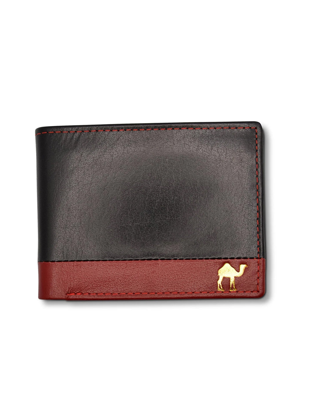 Men's Bi Fold Slim Wallet Soft Black Brown Genuine Leather RFID Blocking