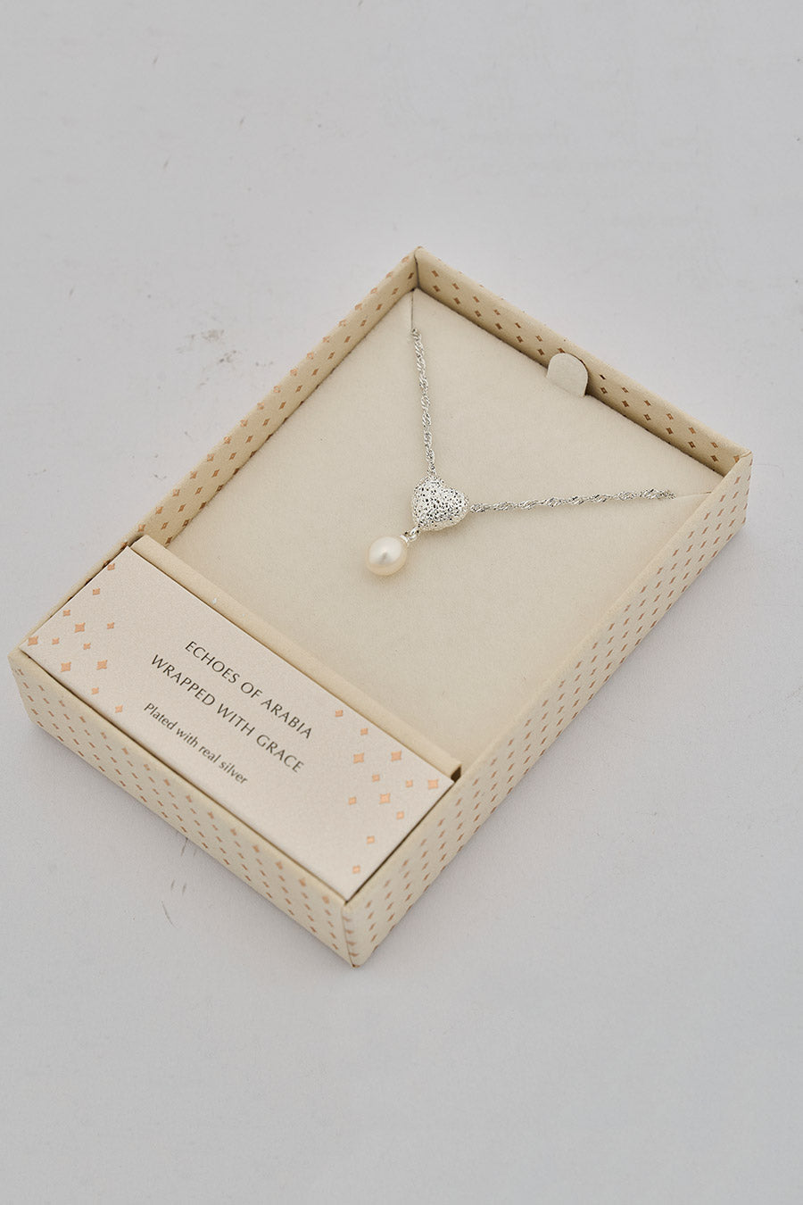 Love Sterling Silver Zircon Necklace