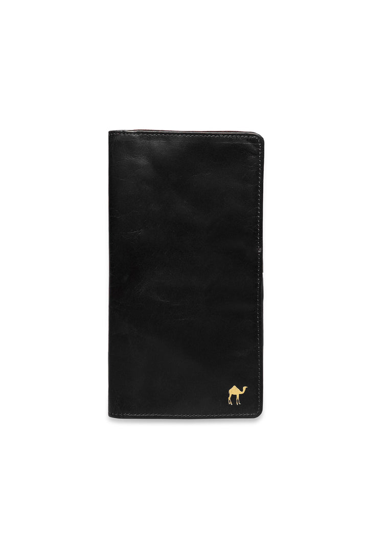 Ducati Genuine Leather Passport Holder - Black