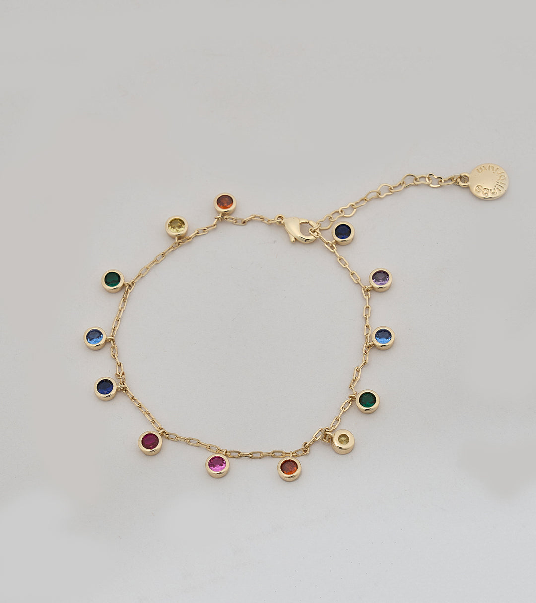 Qaws Sterling Silver Zircon Bracelet