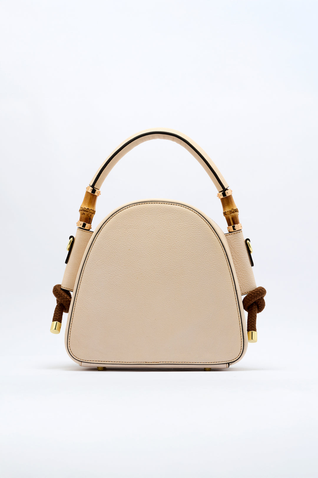 Trilliant Women's Genuine Leather Handbag - Ivory