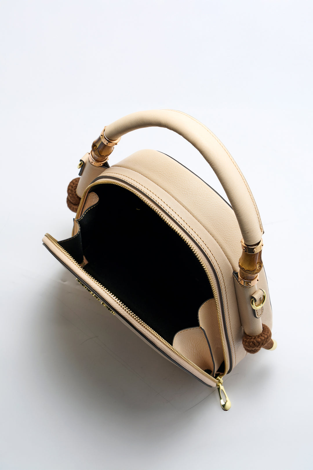 Trilliant Women's Genuine Leather Handbag - Ivory