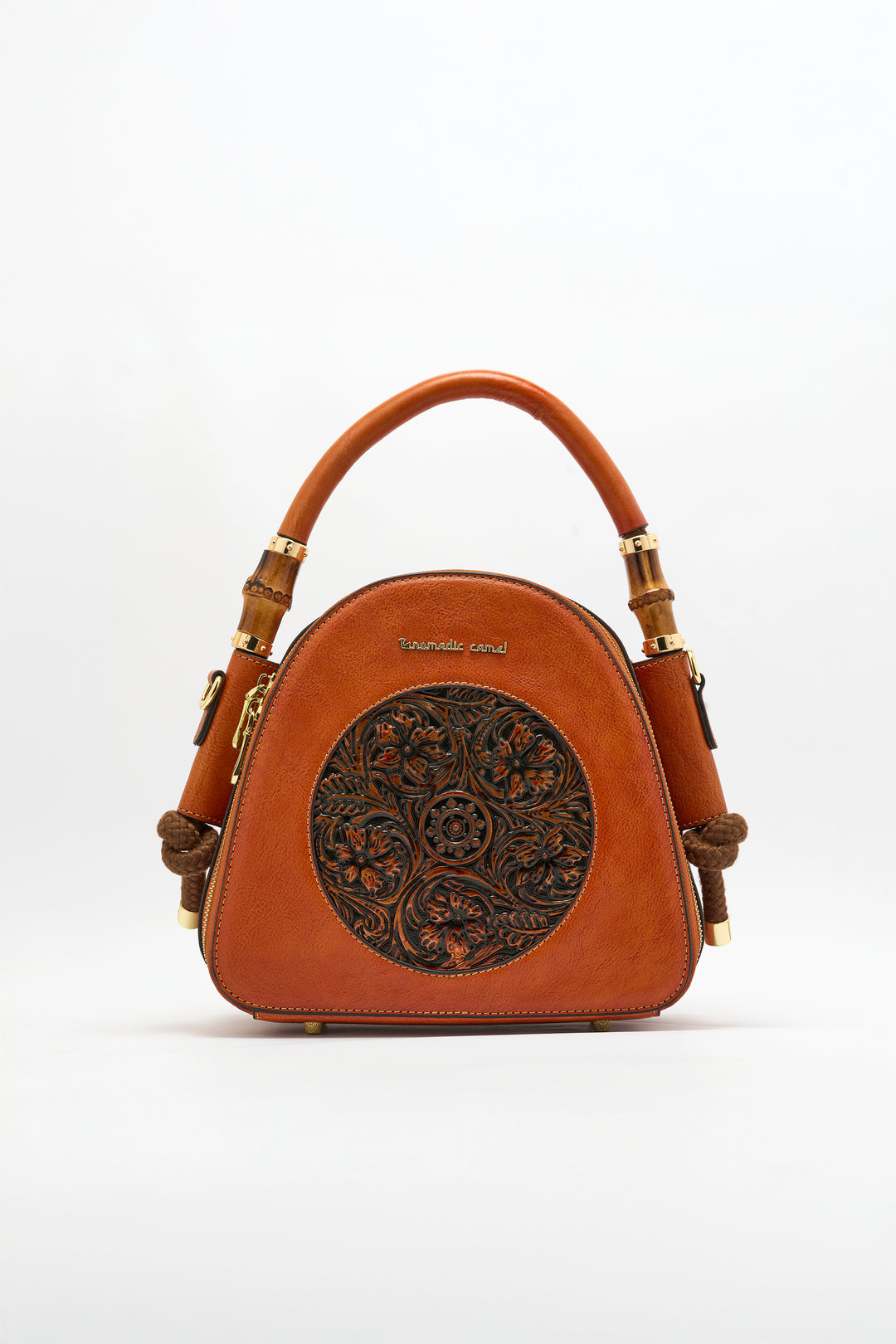 Trilliant Women's Genuine Leather Handbag - Mocha
