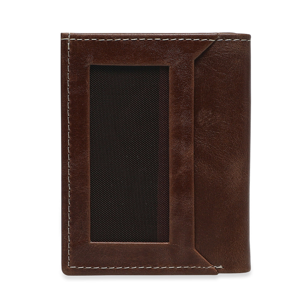 Kawa Genuine Leather Card Holder - Brown