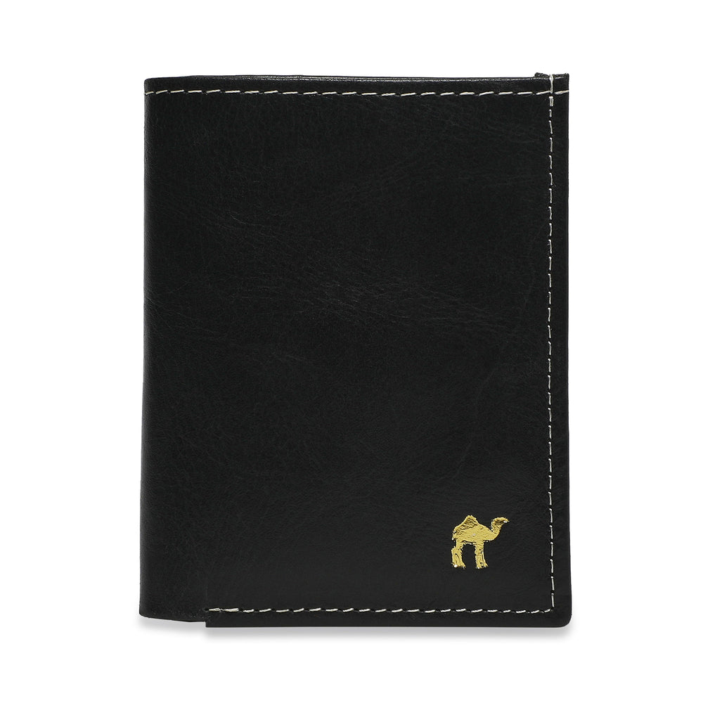 Kawa Genuine Leather Card Holder - Black