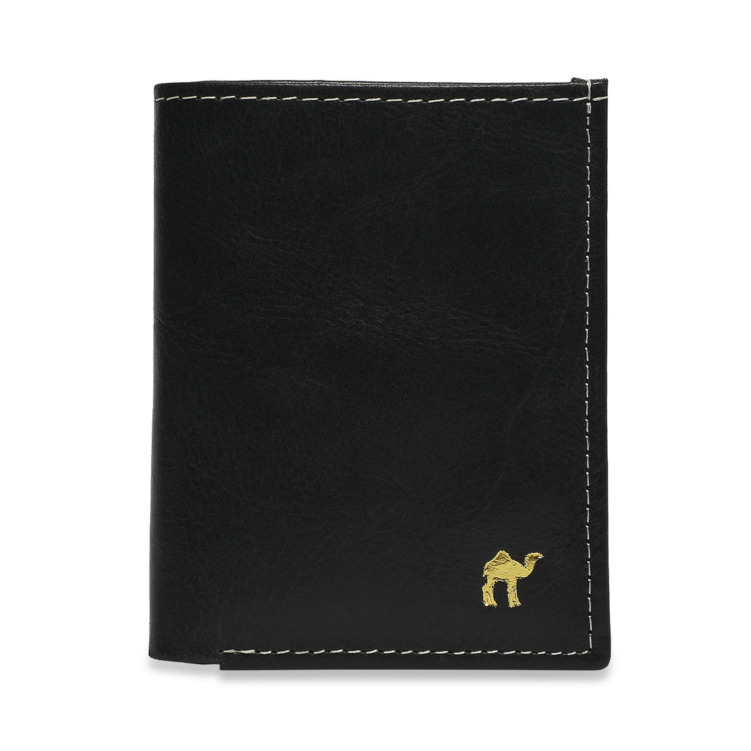 Kawa Genuine Leather Card Holder - Black