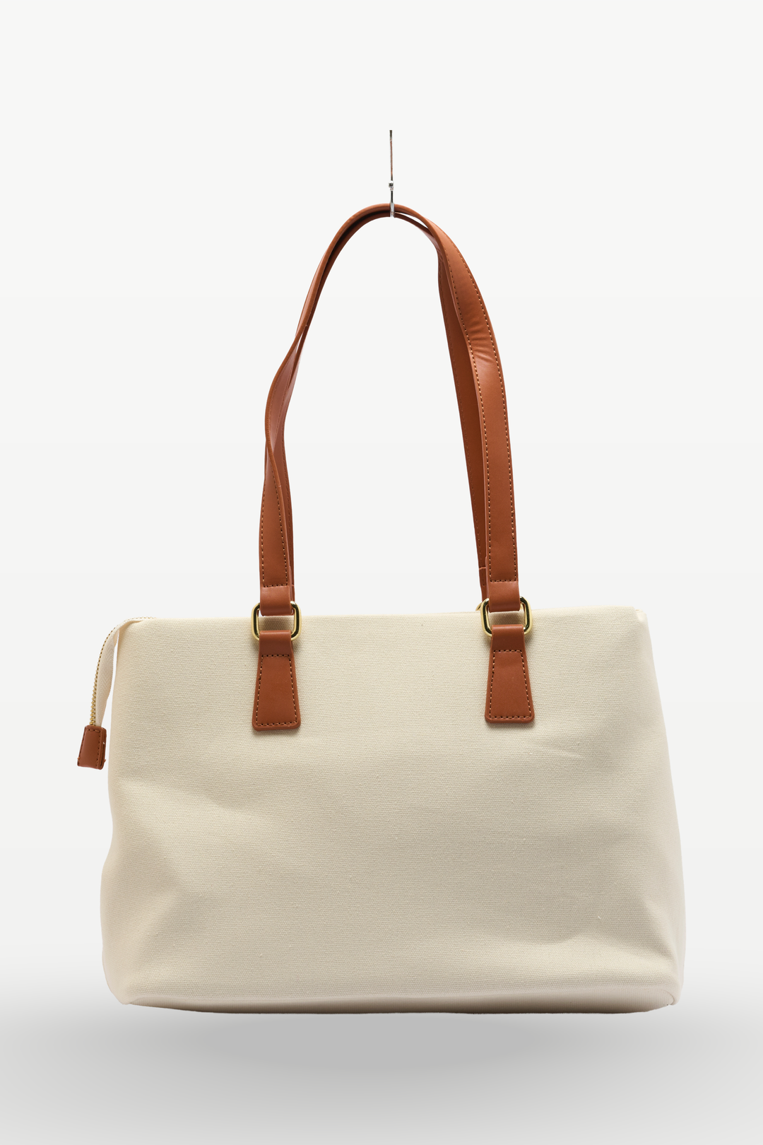 The Chandelier Everyday Tote – Ivory, Tan & Black